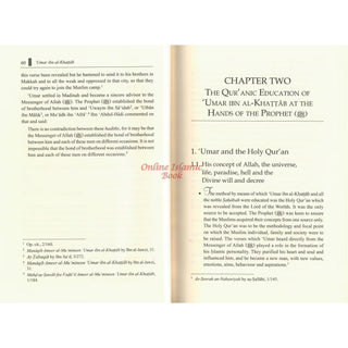 Umar Ibn Al Khattab His Life &amp; Times (2 Volumes Set) By Dr. Ali Muhammad as-Sallabi
ISBN: 9789960987118
