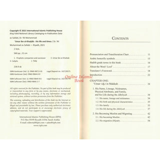 Umar Ibn Al Khattab His Life &amp; Times (2 Volumes Set) By Dr. Ali Muhammad as-Sallabi
ISBN: 9789960987118