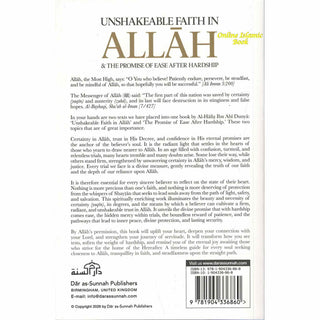 Unshakeable Faith in Allah and the Promise Of Ease After Hardship,9781904336860