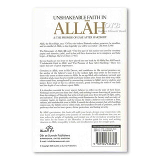 Unshakeable Faith in Allah and the Promise Of Ease After Hardship,ISBN: 9781904336860