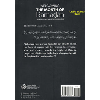 Welcoming The Month Of Ramadan The Virtues Of Fasting