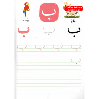 Wipe-Clean Arabic Alphabet By Ed. Saniyasnain Khan