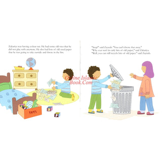 Zaynab and Zakariya Learn to Recycle By Fehmida Ibrahim Shah