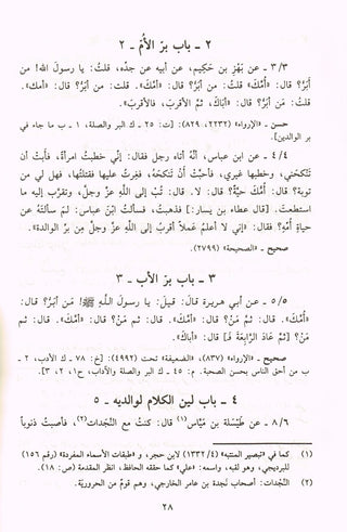 Sahih Al Adab Al Mufrad (Arabic Only) By Nasir Uddin Al Albani 9960924289