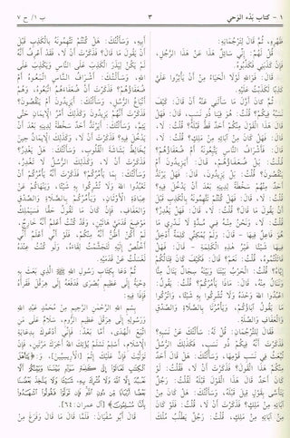 Sahih Al-bukhari (Arabic Language) (7 X 9.8 Inch) By Muhammad Bin Ismail Al-Bukhari,