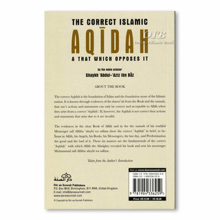 Correct Islamic Aqidah &amp; That Which Opposes It By Shaykh Abdul-Aziz Ibn Baz,ISBN: 9781904336259