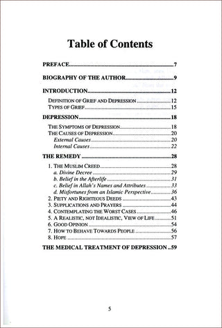 Grief & Depression By Dr. Abdullah al-Khater,9781874263760,