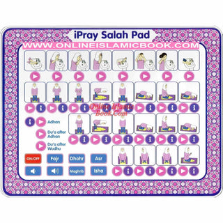 ipray Salah Pad For Girl ( A Fun Way To Learn Salah ) By Desi Doll Company