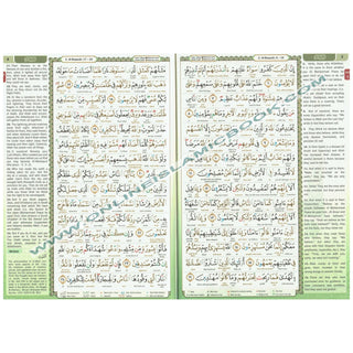 Maqdis Quran – Word-by-Word English-Arabic, Color-Coded Tajweed (A4)