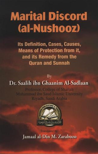 Marital Discord (Al-Nushooz) By Jamaal M. Zarabozo,9781891540004,