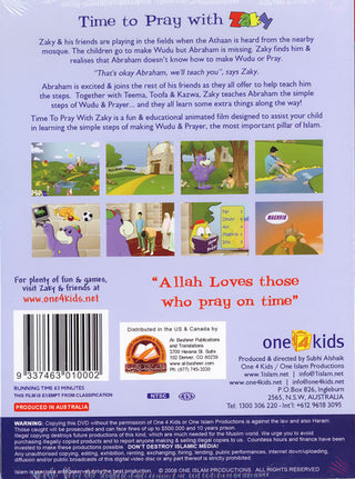 Time To Pray With Zaky DVD,9337463010002,