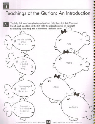 Teachings of the Quran Volume 1 (Workbook) By Tasneem Khatoon Ghazi & Saba Ghazi,9781563161117,