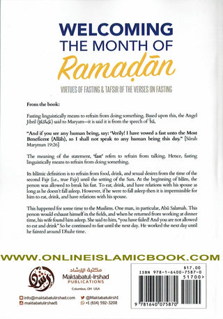 Welcoming The Month Of Ramaḍan, The Virtues Of Fasting, & Tafsir Of The Verses On Fasting By Shaykh Aḥmad Bin Yaḥya An-Najmi